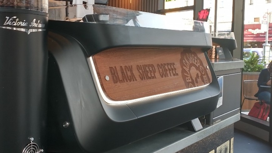 Custom Coffee Machine Back Panel
